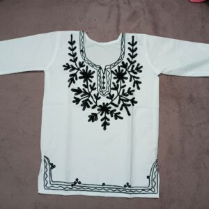 Women Embroidered Cotton Kurti